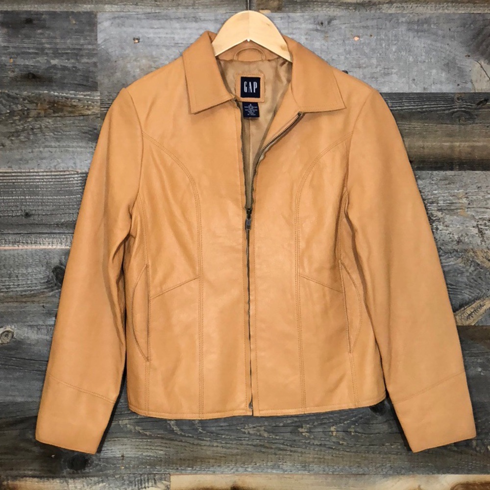 Gap | Vintage Leather Jacket | S